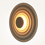 Бра круглое Soft Halo серый варинант исполнения - 3 | Loft Concept в Волгограде