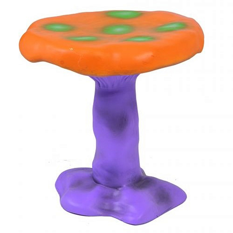 Табурет Seletti Amanita Orange Оранжевый Фиолетовый Табурет Seletti Amanita Orange Оранжевый Фиолетовый в Волгограде | Loft Concept