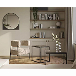 Зеркало круглое в металлической оправе Urban Style Space варинант исполнения - 1 | Loft Concept в Волгограде