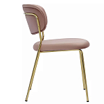 Стул Singer Chair без подлокотников Розовый Велюр варинант исполнения - 2 | Loft Concept в Волгограде