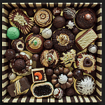 Панно "Конфетное ассорти" Chocolate Candy Assortment варинант исполнения - 1 | Loft Concept в Волгограде