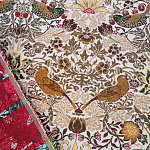 Мебельная ткань Гобелен William Morris кофейный цвет N 1114 варинант исполнения - 3 | Loft Concept в Волгограде