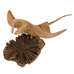 Статуэтка из дерева скат Animals of the World варинант исполнения - 3 | Loft Concept в Волгограде