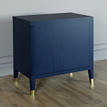 Прикроватная тумбочка с полкой Elsa Dreams Blue варинант исполнения - 4 | Loft Concept в Волгограде