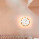 Бра в форме диска с перламутровыми прямоугольниками из морской ракушки Touch of Marine Charm варинант исполнения - 3 | Loft Concept в Волгограде