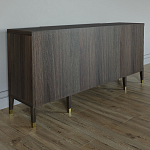 Большой Комод-буфет Elsa Dreams Walnut с ящиками варинант исполнения - 7 | Loft Concept в Волгограде