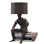 Настольная лампа с абажуром GERTY LAMP варинант исполнения - 1 | Loft Concept в Волгограде