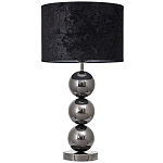 Настольная лампа с основанием в виде металлических сфер Balance Table Lamp Black варинант исполнения - 1 | Loft Concept в Волгограде