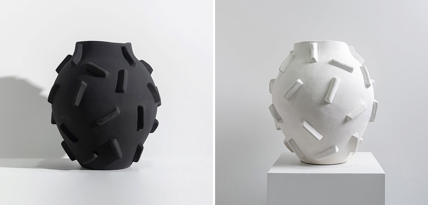 Ваза Molecule Collection Black Vase Ваза Molecule Collection Black Vase - Loft-Concept в Волгограде