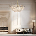 Люстра с каскадом из подвесных прозрачных элементов Attractiveness варинант исполнения - 4 | Loft Concept в Волгограде