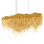 Люстра подвесная с металлическими дугами и длинными цепочками 115 см Atlantis Chain варинант исполнения - 1 | Loft Concept в Волгограде