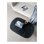 Столик кофейный черного цвета с овальной столешницей и круглым основанием Black Dalmen Table варинант исполнения - 9 | Loft Concept в Волгограде