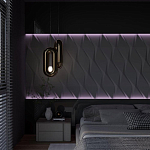 Гипсовая 3D Панель FLOCK варинант исполнения - 1 | Loft Concept в Волгограде