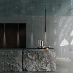 Подвсеной светильник светодиодный металлический цилиндрической формы Высота 30см Trumpet tube варинант исполнения - 6 | Loft Concept в Волгограде