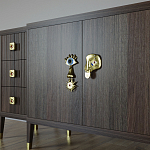 Большой Комод-буфет Elsa Dreams Walnut с ящиками варинант исполнения - 2 | Loft Concept в Волгограде