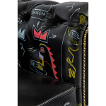 Кресло "Баския и Уорхол" Basquiat Warhol graffiti chair натуральная кожа варинант исполнения - 6 | Loft Concept в Волгограде