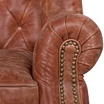 Кожаное кресло James Brown Leather Armchair варинант исполнения - 4 | Loft Concept в Волгограде