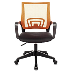 Офисное кресло с основанием из черного пластика Desk chairs Orange варинант исполнения - 2 | Loft Concept в Волгограде