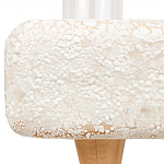 Керамический столик на деревянных ножках «Квадро» варинант исполнения - 5 | Loft Concept в Волгограде