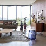 Фигурный приставной столик черного цвета AMORPHOUS варинант исполнения - 7 | Loft Concept в Волгограде