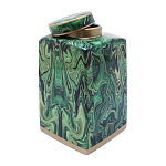 Ваза с малахитовым узором MALACHITE варинант исполнения - 3 | Loft Concept в Волгограде