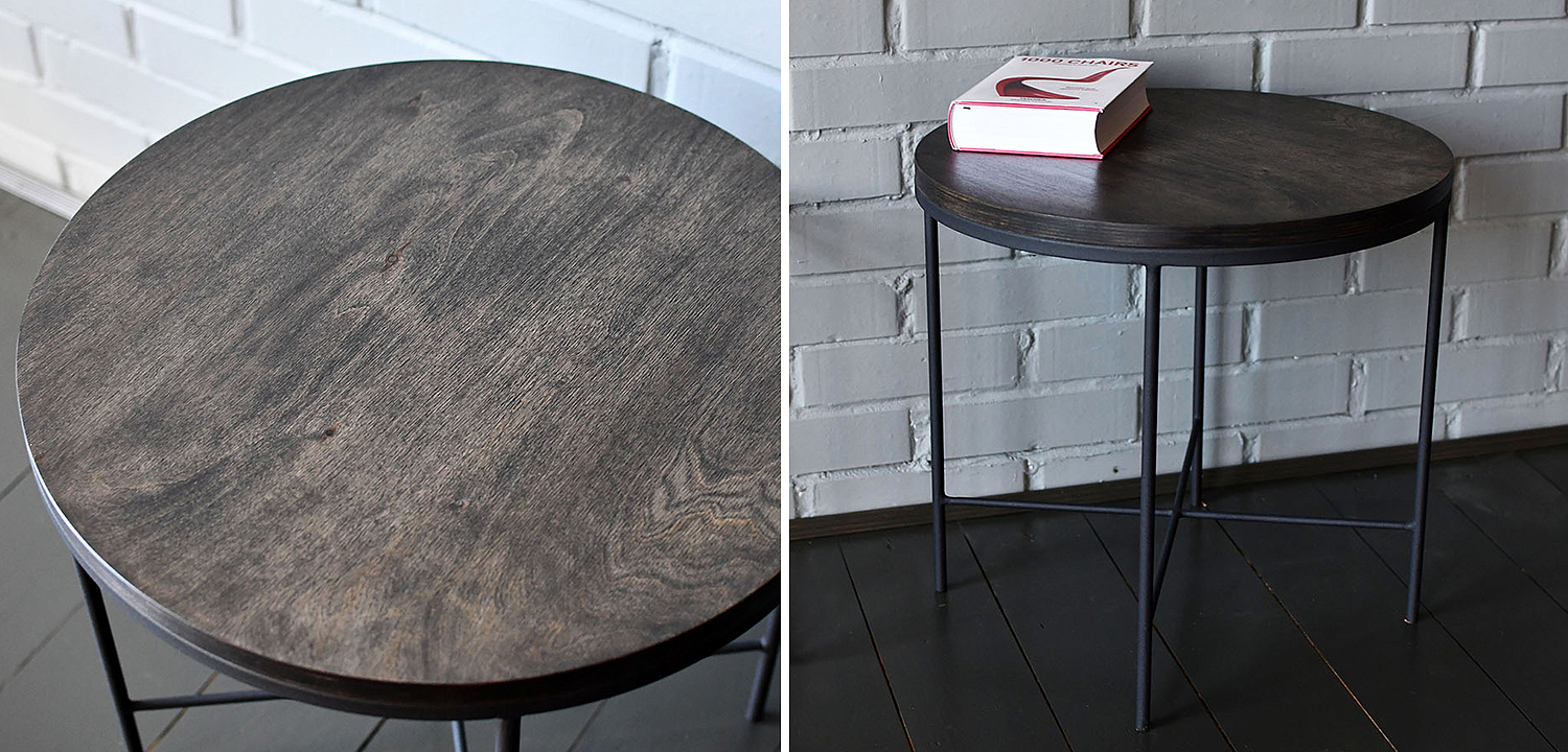 Кофейный стол Nava Industrial Metal Rust Coffee Table Кофейный стол Nava Industrial Metal Rust Coffee Table - Loft-Concept в Волгограде