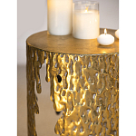 Столик дизайнерский Copper streaks варинант исполнения - 7 | Loft Concept в Волгограде