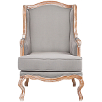 Кресло из массива бука светло-серое Solid Luxury варинант исполнения - 1 | Loft Concept в Волгограде