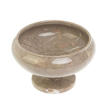 Фруктовница из натурального камня Мрамор Бежевый Natural Stone Fruit Bowls варинант исполнения - 2 | Loft Concept в Волгограде