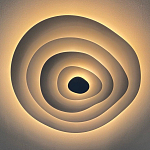 Потолочная люстра круглая многослойная Multilayering варинант исполнения - 10 | Loft Concept в Волгограде