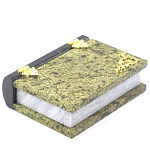Шкатулка в виде книги из натурального камня змеевик Stone Casket варинант исполнения - 2 | Loft Concept в Волгограде