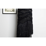 Напольная лампа черная с текстильными элементами "ЯРВИ" варинант исполнения - 4 | Loft Concept в Волгограде