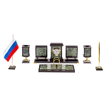 Настольный письменный набор из нефрита на ножках Executive Recruitment варинант исполнения - 1 | Loft Concept в Волгограде