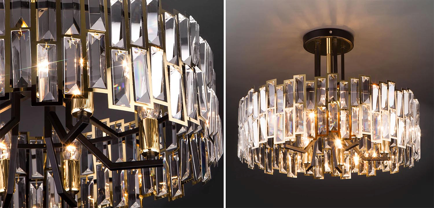 Потолочная люстра Darkness Chandelier gold 53 Потолочная люстра Darkness Chandelier gold 53 - Loft-Concept в Волгограде