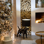 Лампа COLLECTION OF DOGS с абажуром Бультерьер варинант исполнения - 7 | Loft Concept в Волгограде