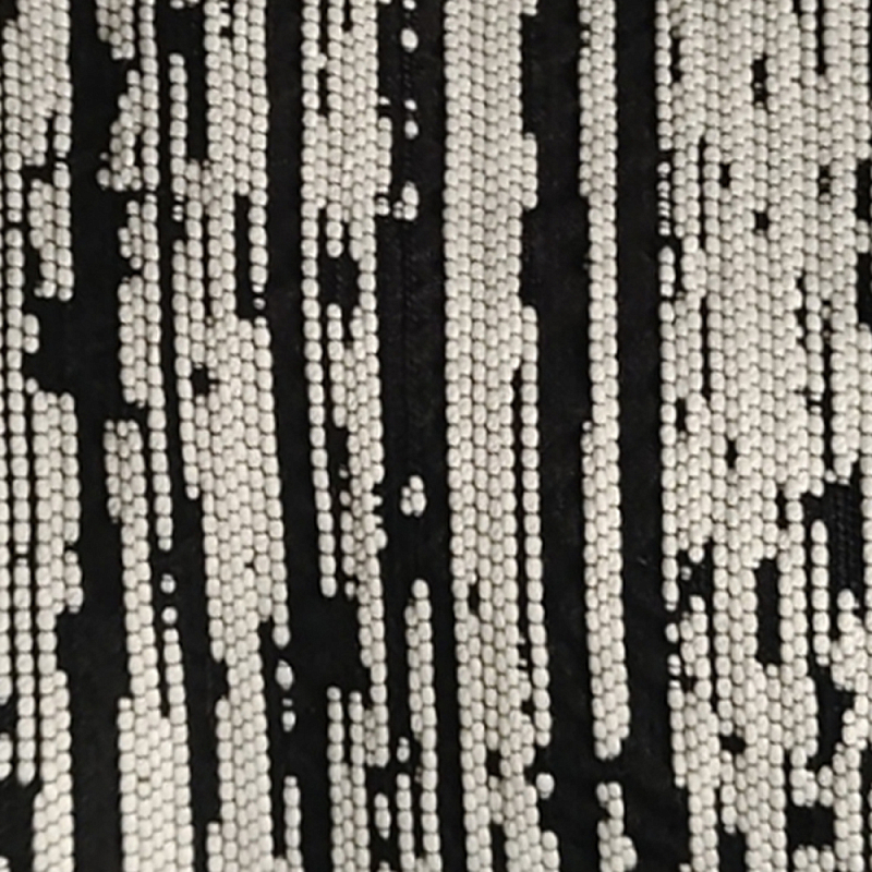 Мебельная ткань Жаккард черно-белый цвет 145 см T2-128  в Волгограде | Loft Concept 