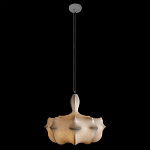 Подвесной светильник с белым фигурным абажуром и мягкими волнистыми краями Cloud Motion  варинант исполнения - 5 | Loft Concept в Волгограде