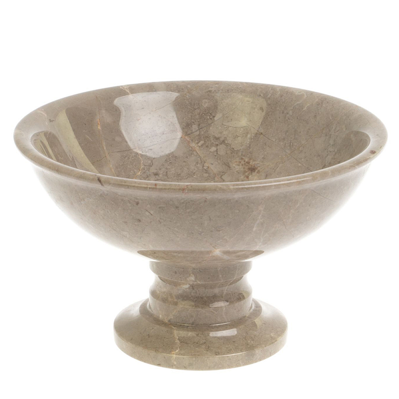 Конфетница из бежевого мрамора Stone Candy Bowl Бежевый Конфетница из бежевого мрамора Stone Candy Bowl Бежевый в Волгограде | Loft Concept