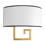 Бра с белым овальным абажуром с черной окантовкой Natural Concepts варинант исполнения - 2 | Loft Concept в Волгограде