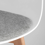 Стул из пластика с мягким сиденьем Eames варинант исполнения - 8 | Loft Concept в Волгограде