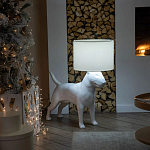 Лампа COLLECTION OF DOGS с абажуром Бультерьер варинант исполнения - 5 | Loft Concept в Волгограде