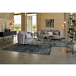 Стеллаж из металла и стекла Menzie Black Stripes Metal Rack варинант исполнения - 1 | Loft Concept в Волгограде