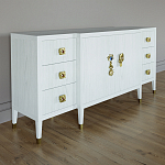 Большой Комод-буфет Elsa Dreams White с ящиками варинант исполнения - 5 | Loft Concept в Волгограде