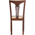 Стул деревянный с узором ручной работы Espresso варинант исполнения - 6 | Loft Concept в Волгограде