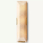 Бра прямоугольное высокое с мраморным плафоном Calling to Shine варинант исполнения - 1 | Loft Concept в Волгограде