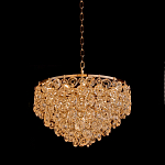 Люстра каскадная с подвесками в форме колец Galaxy of Light варинант исполнения - 2 | Loft Concept в Волгограде