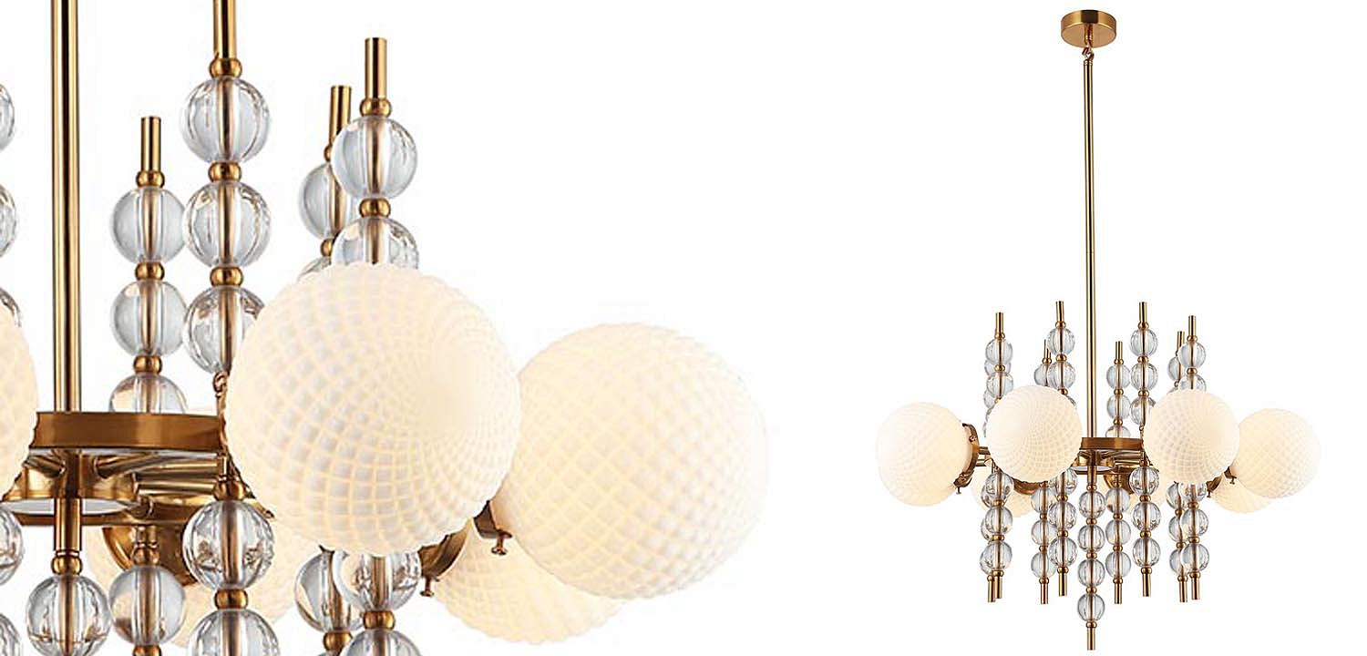 Люстра Addelyn Chandelier 8 lamp Люстра Addelyn Chandelier 8 lamp - Loft-Concept в Волгограде