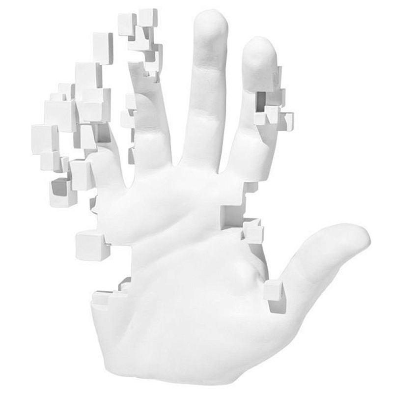 Декоративная статуэтка в виде руки Disintegrating Fragments Hand Statuette Белый Декоративная статуэтка в виде руки Disintegrating Fragments Hand Statuette Белый в Волгограде | Loft Concept
