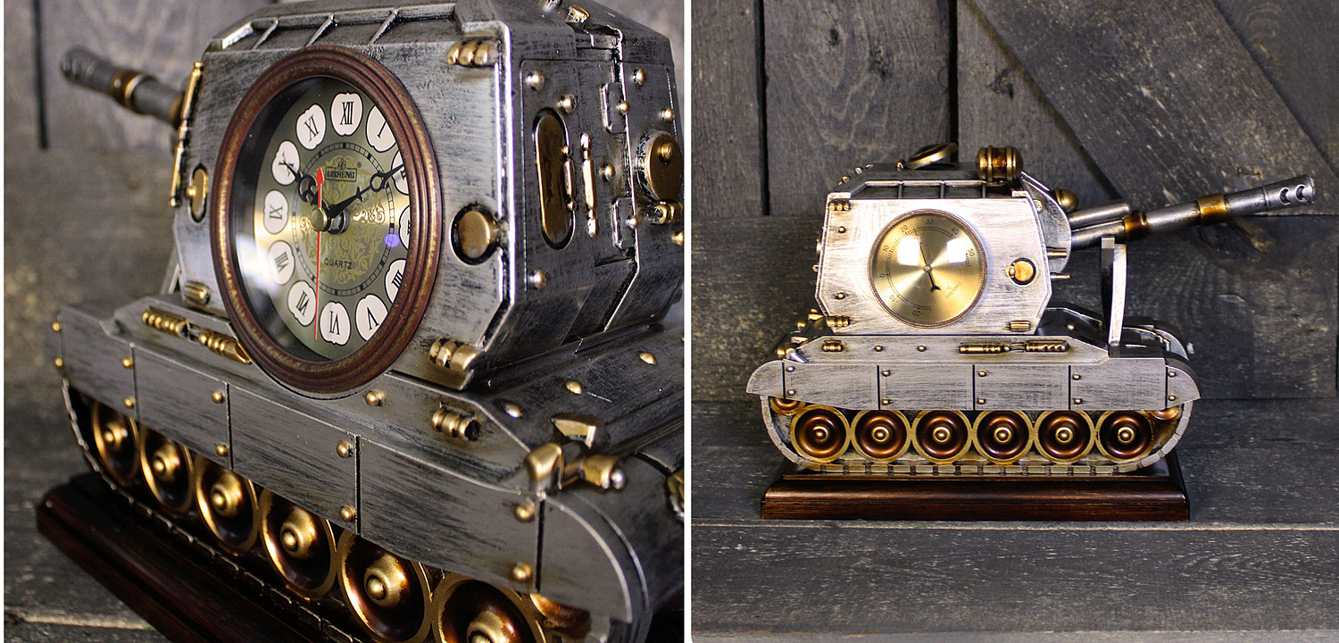 Часы Tank Clock Часы Tank Clock - Loft-Concept в Волгограде