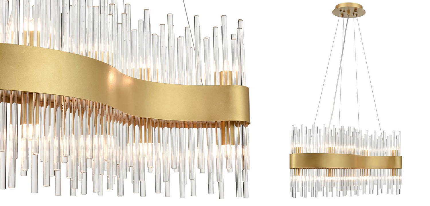 Люстра Nembus Chandelier 60 gold Люстра Nembus Chandelier 60 gold - Loft-Concept в Волгограде